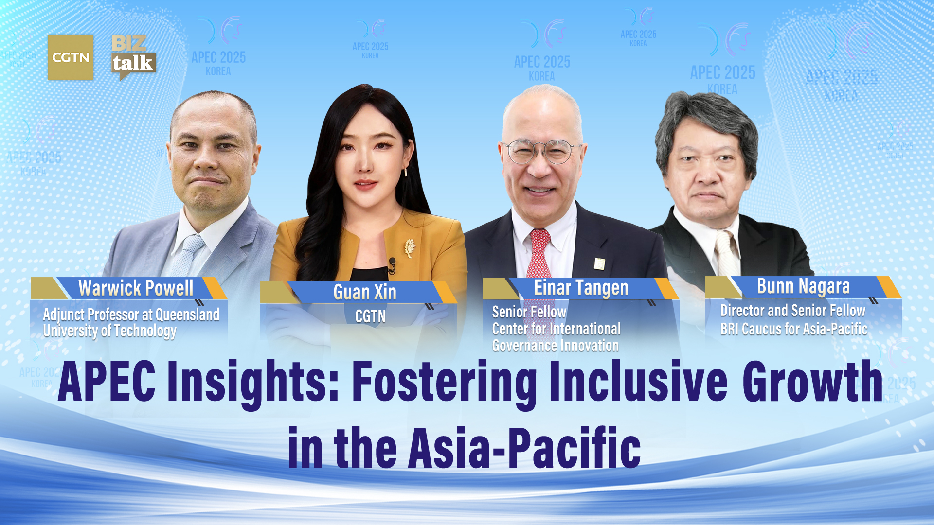 Live: APEC insights – Fostering inclusive growth in the Asia-Pacific