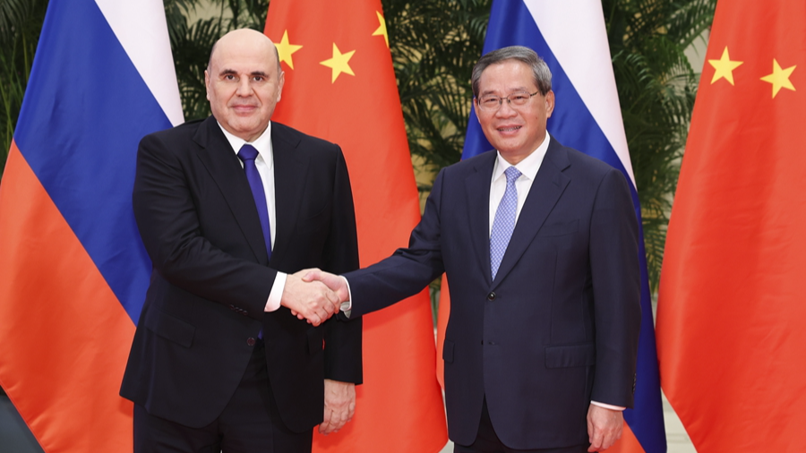China, Russia vow closer all-round cooperation as heads of govt meet