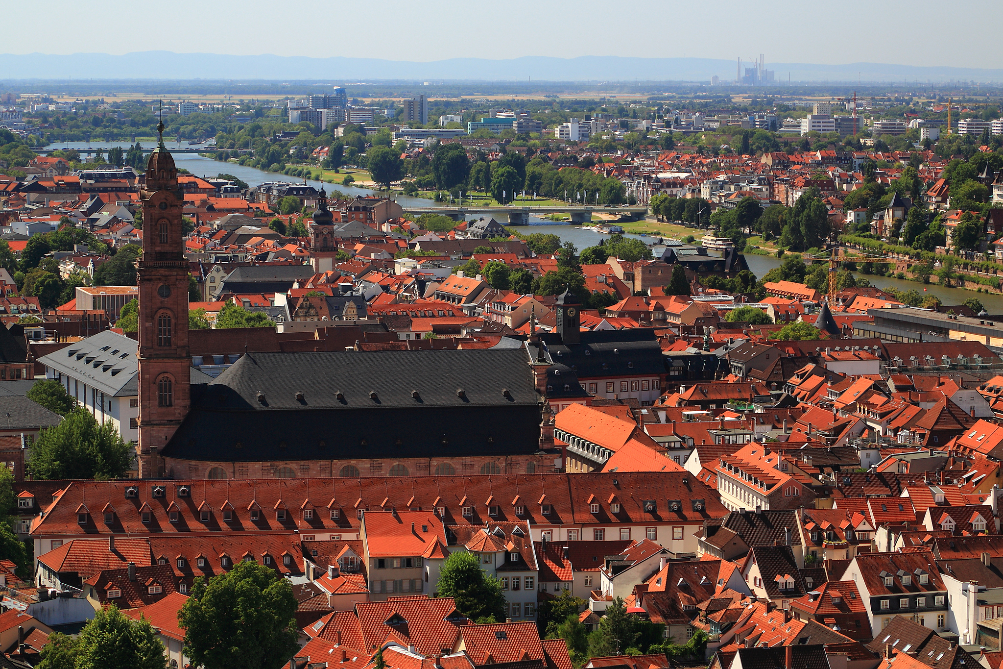 The city view of Heidelberg, Germany. /VCG