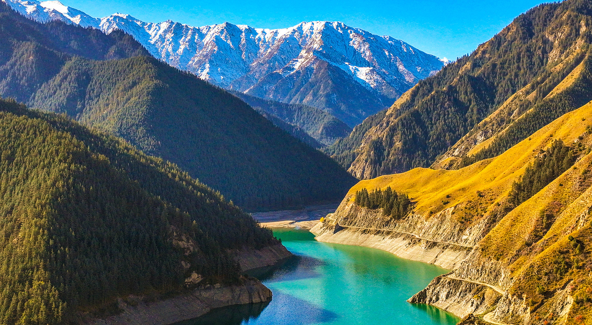The Qilian Mountain National Park, Zhangye, Gansu Province, northwest China, October 17, 2025. /VCG