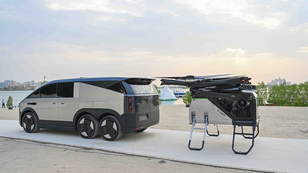  Pioneering flying car factory begins trial production in south China