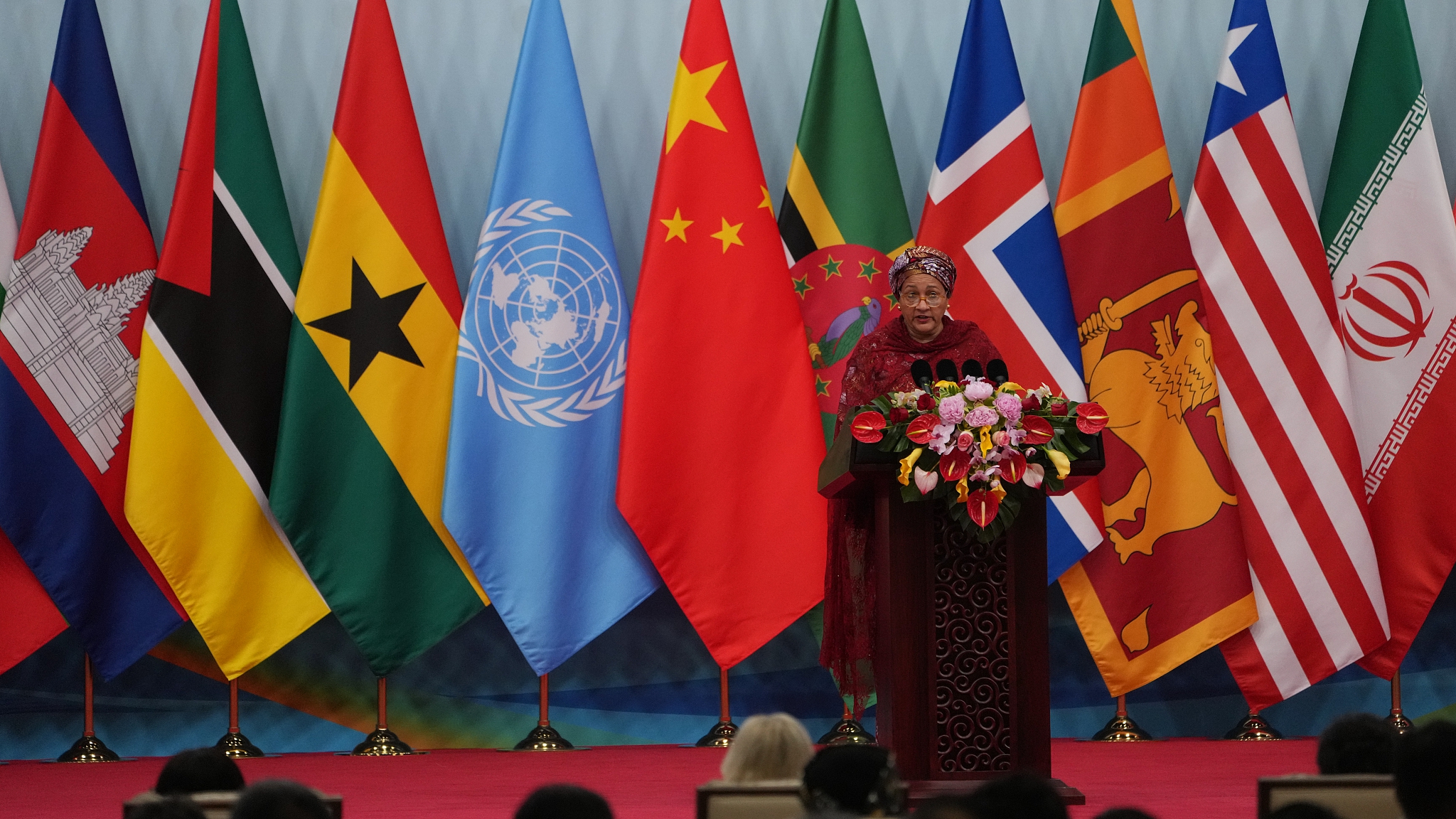 The Global Leaders' Meeting on Women was co-hosted by China and UN Women in Beijing from October 13 to 14, 2025. /CFP