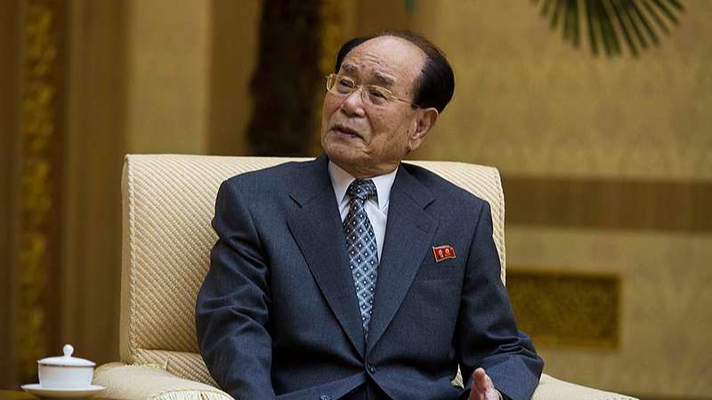 China sends condoles over former DPRK official Kim Yong Nam's Passing
