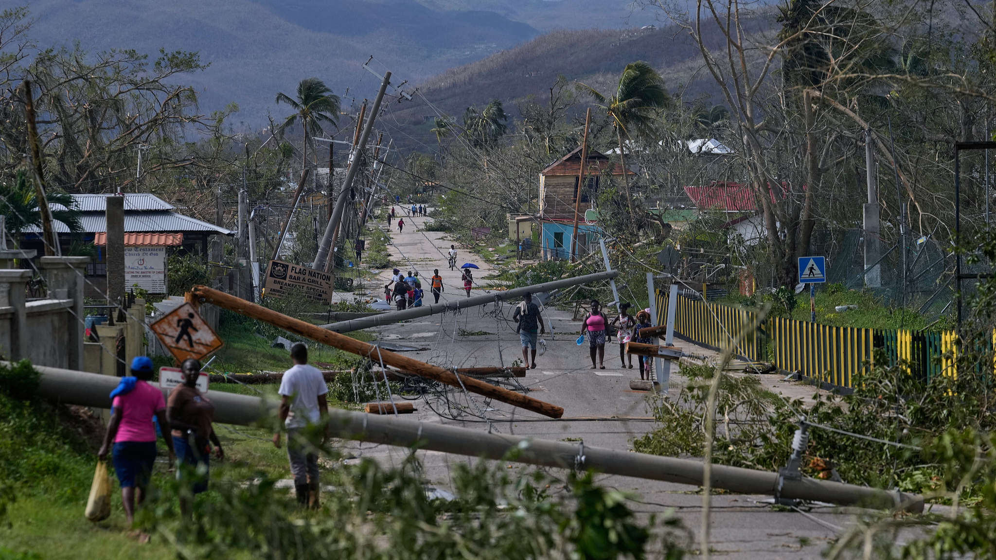 Xi expresses sympathy to Jamaica governor-general over storm losses
