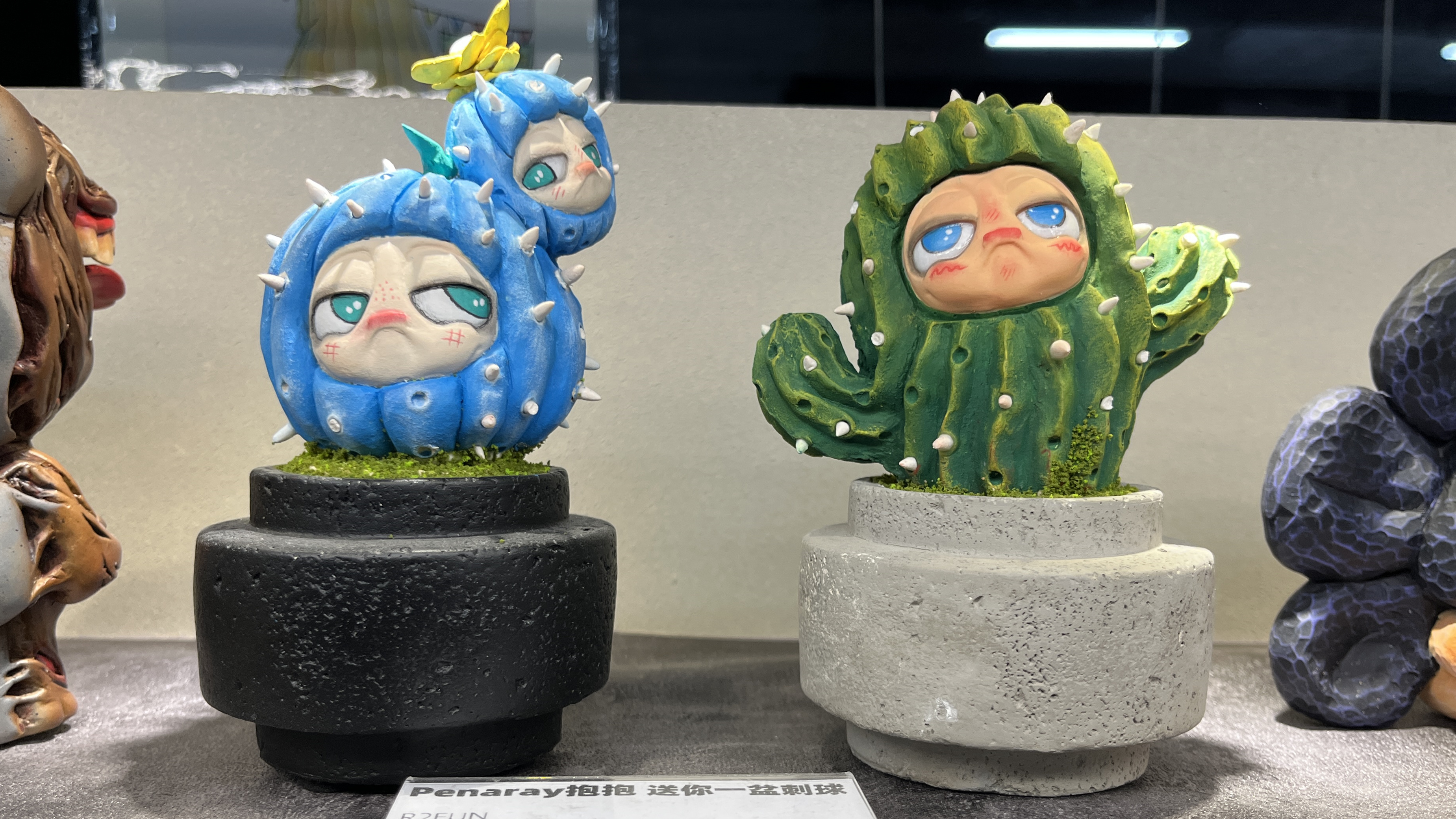 And now, we present you with a pot of cactus!