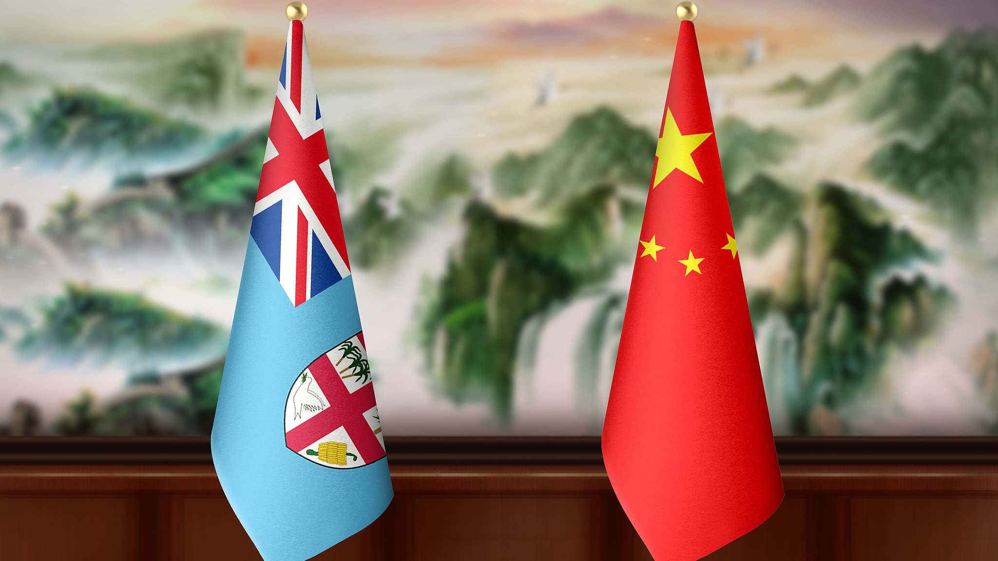 Presidents of China, Fiji exchange congratulations on 50 years of ties