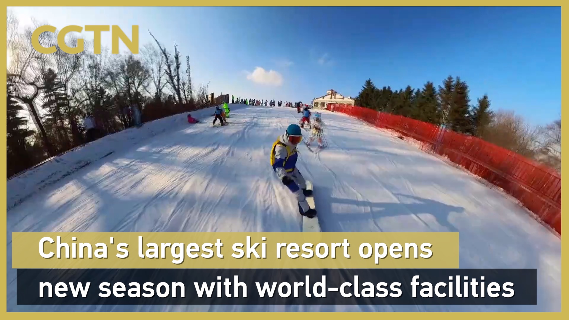China's largest ski resort opens new season with world-class facilities