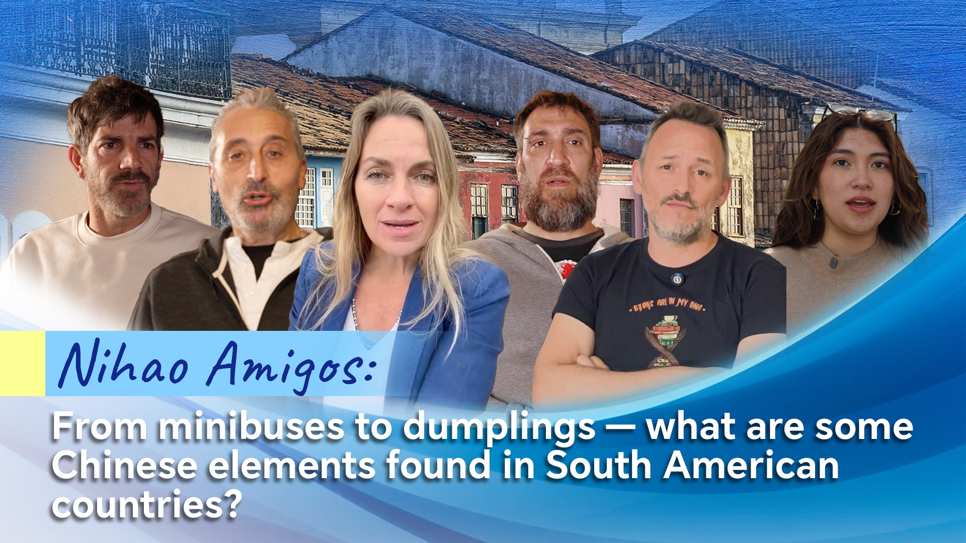 Chinese elements in South America, from minibuses to dumplings