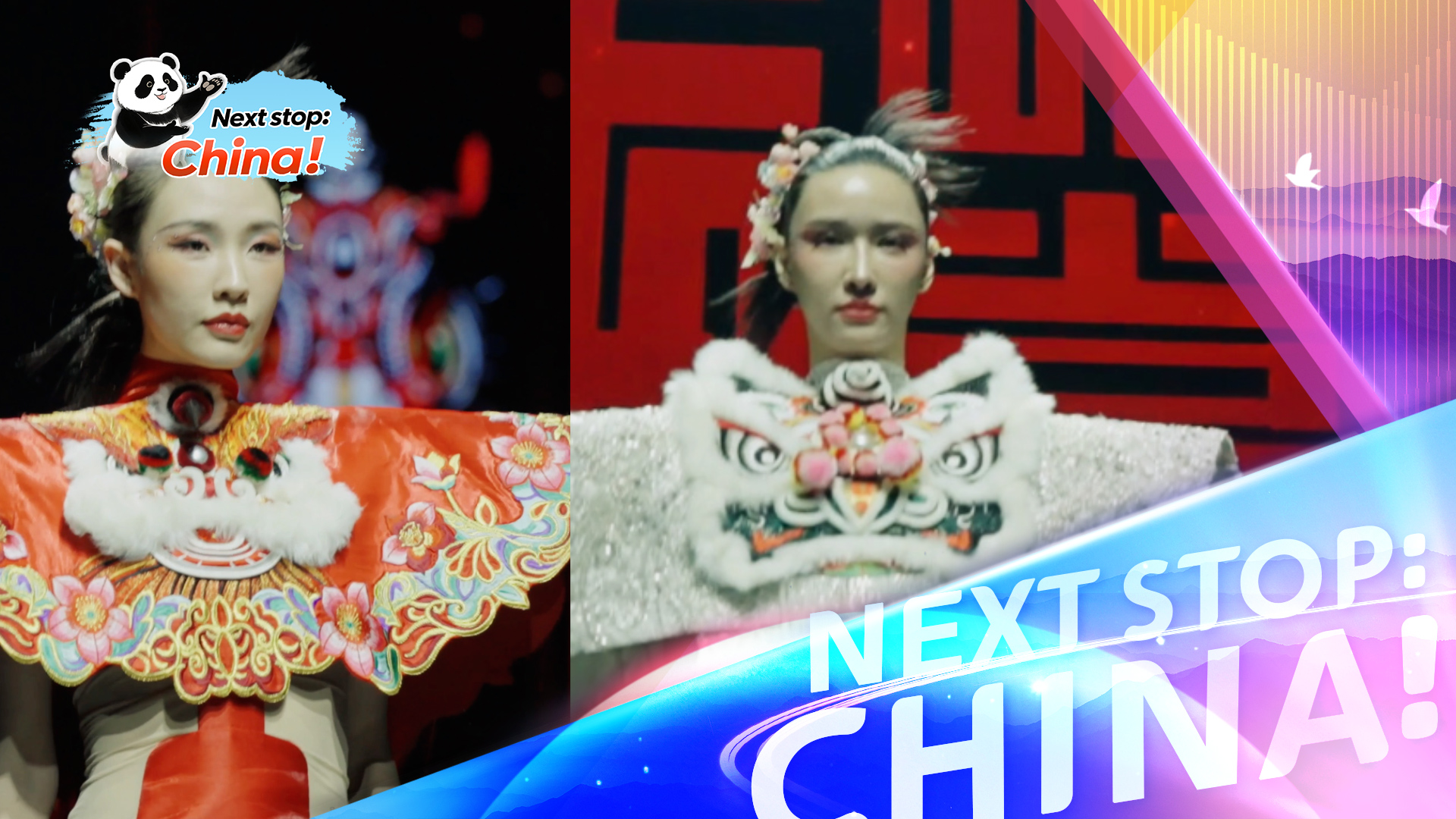 Designer brings 'Awakening Lion' to Beijing Fashion Week stage