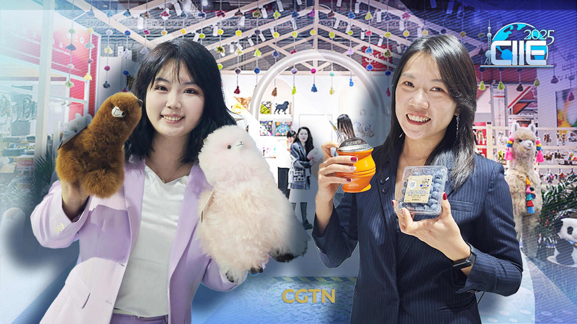 Live: Ready to feast on South American flavors? Gourmet tour at CIIE!