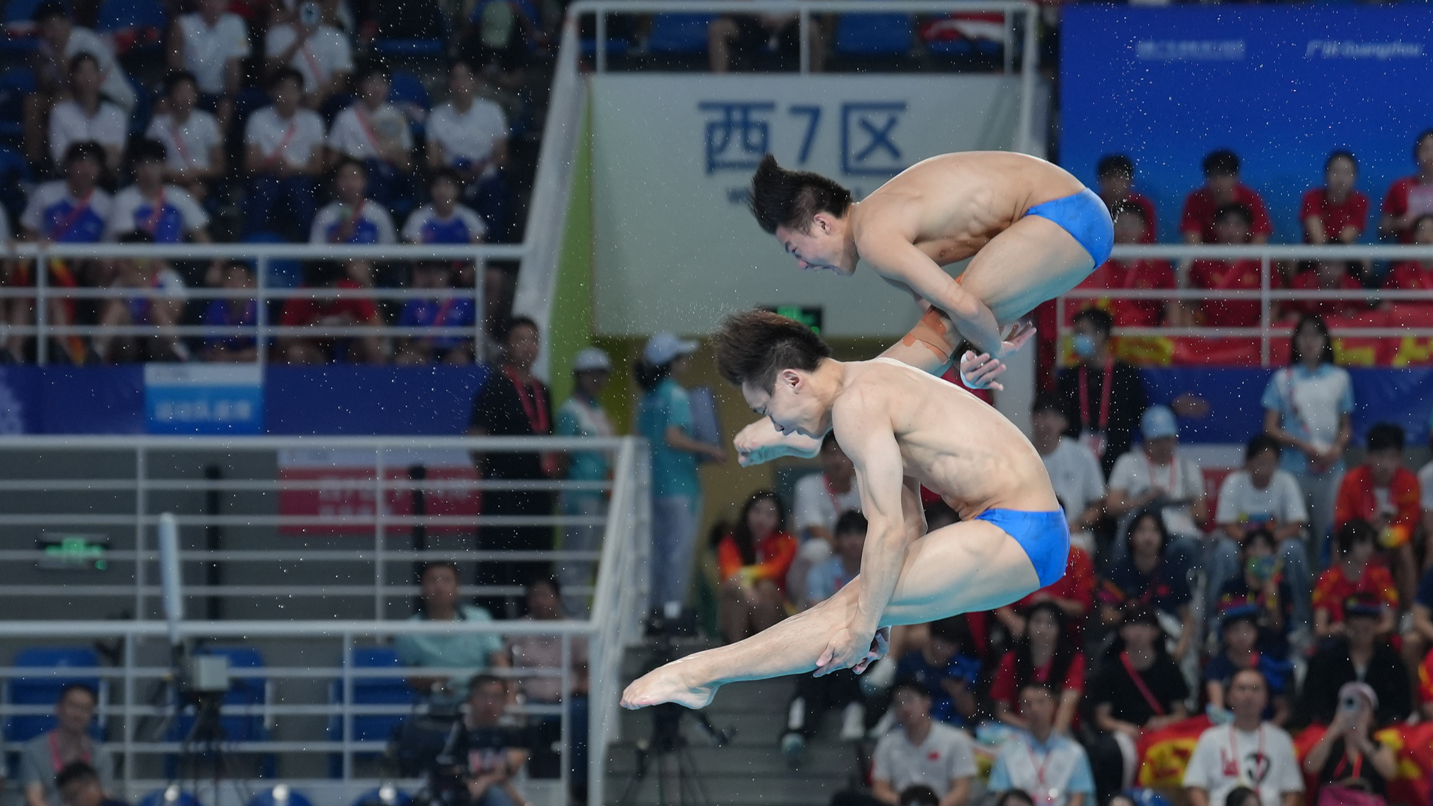 Yang Hao, Bai Yuming add diving gold for Shaanxi at National Games