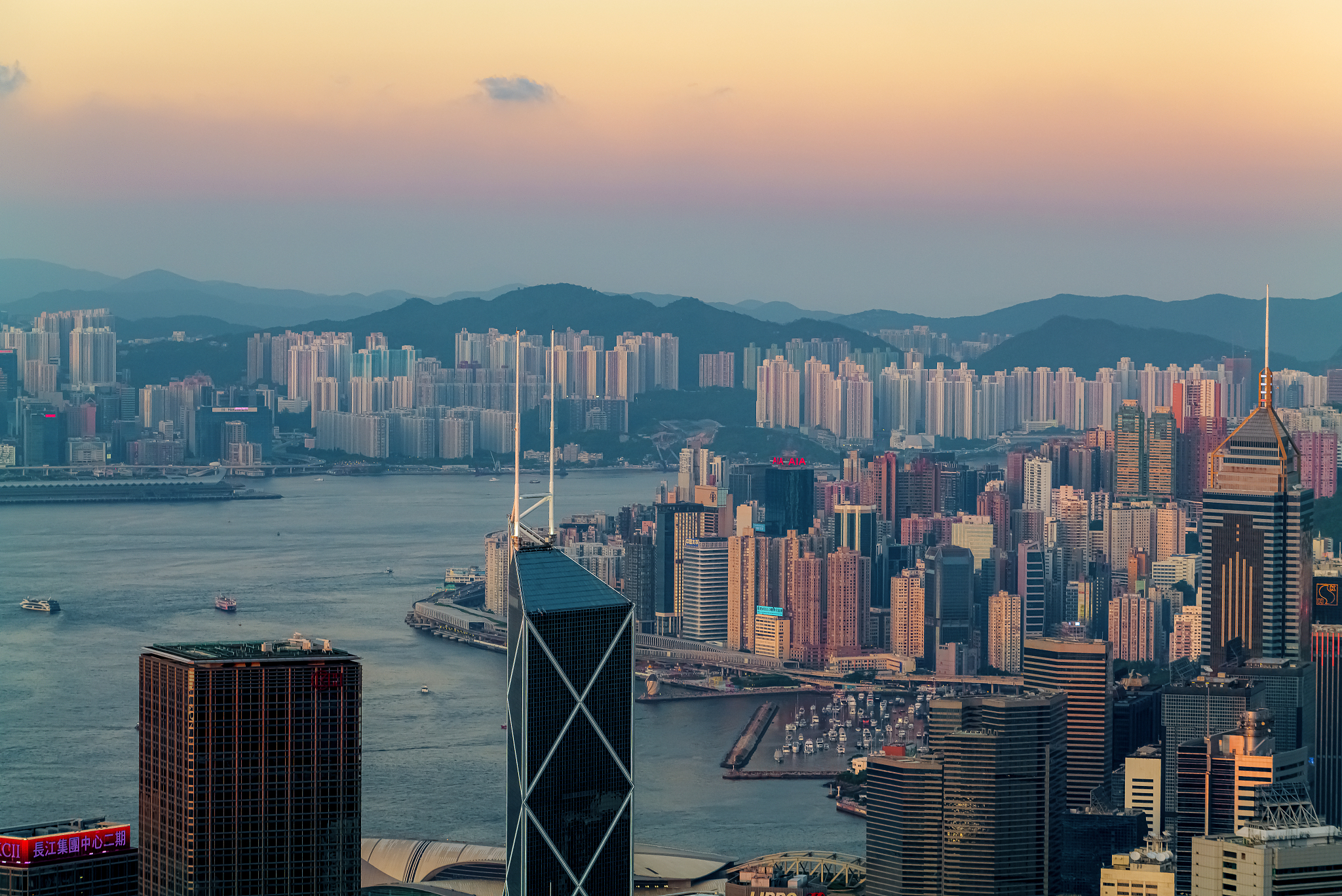 The Central Financial District in Hong Kong, China, August 9, 2025. /VCG