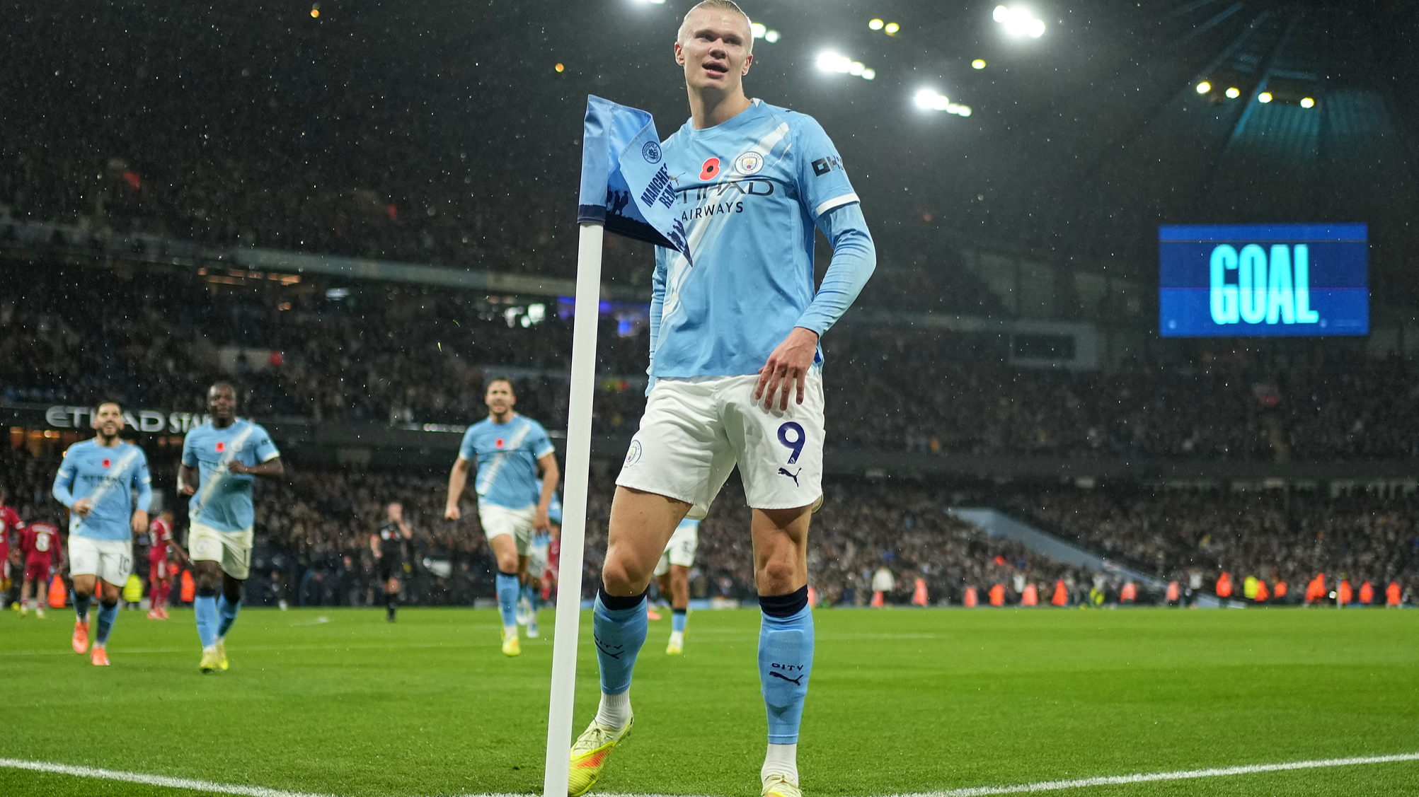 Man City rout defending champs Liverpool to mark Guardiola milestone