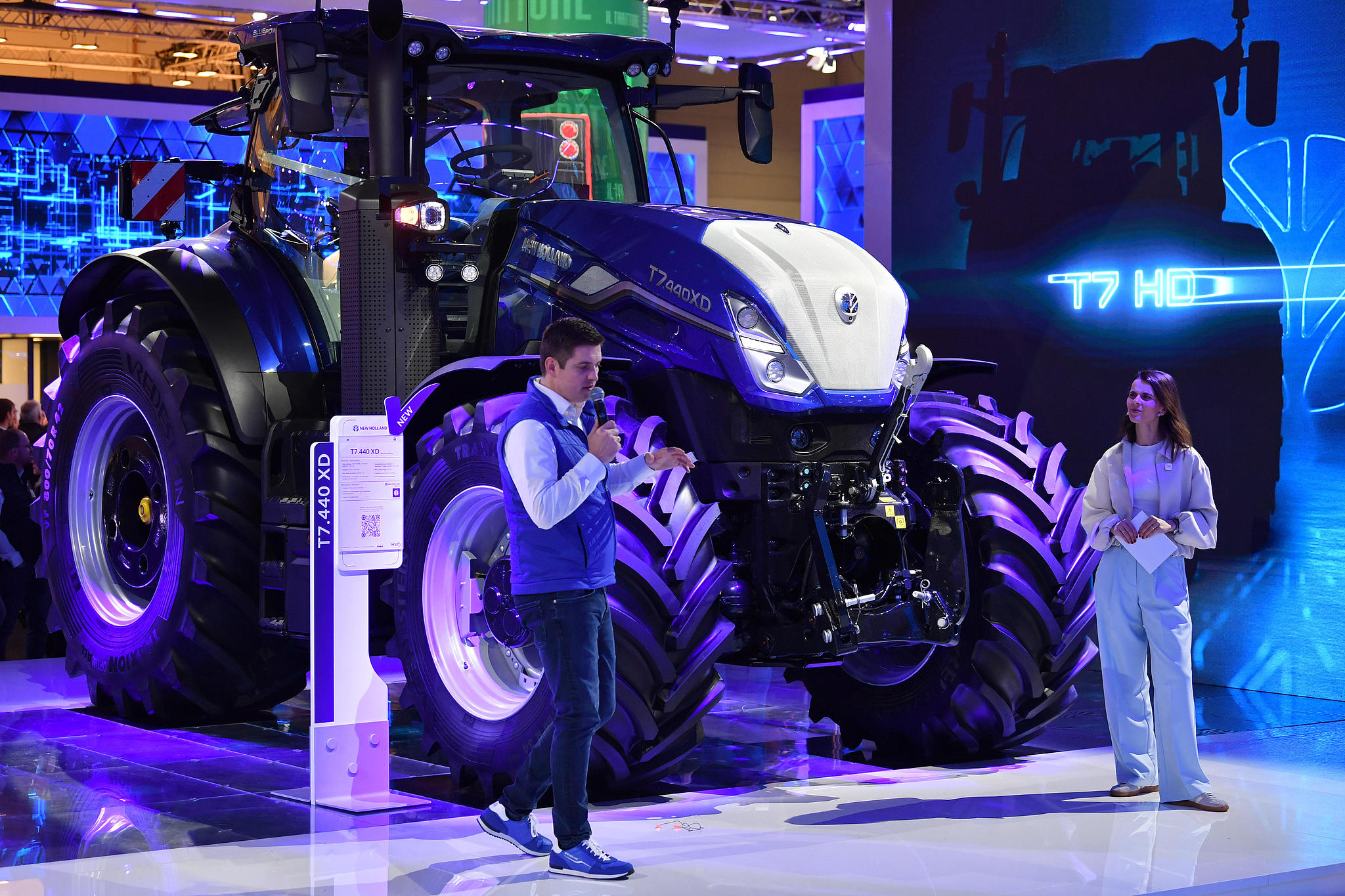 New tractor range is launched at the Agritechnica in Hannover, Germany, November 9, 2025.