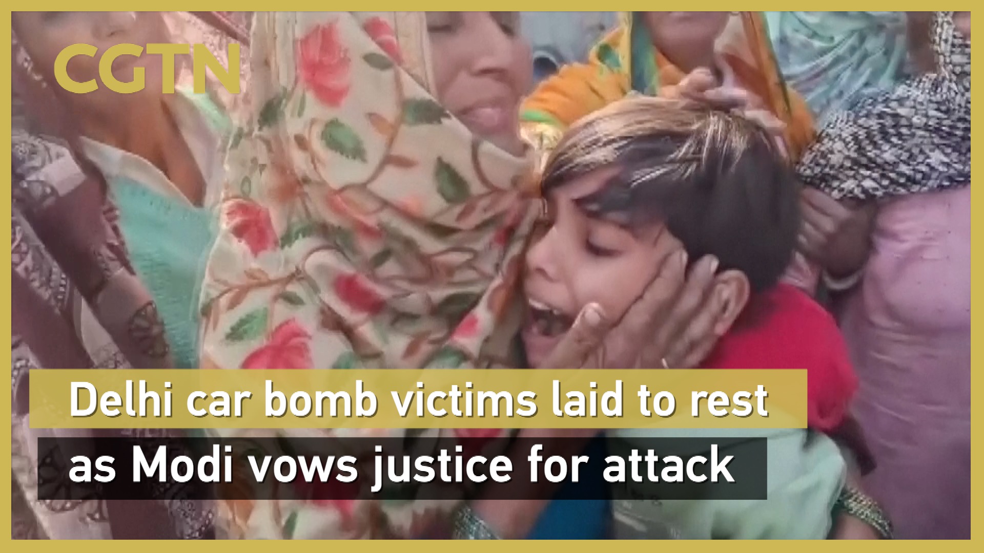 Delhi car bomb victims laid to rest as Modi vows justice for attack