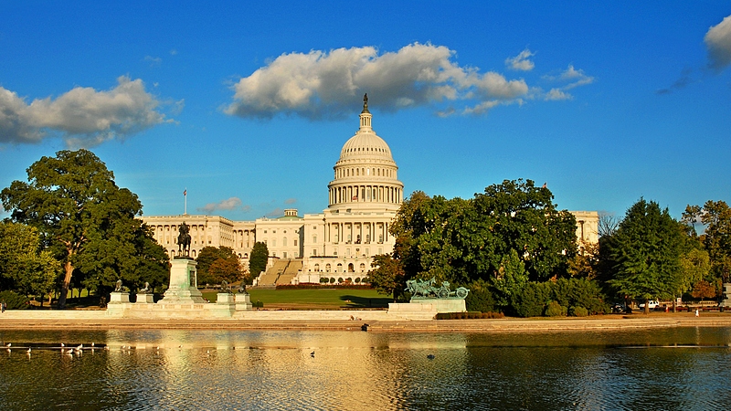 Live: View of the U.S. Capitol