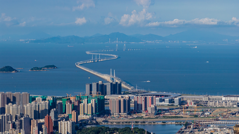 Live: Hong Kong-Zhuhai-Macao Bridge, hub linking the Greater Bay Area