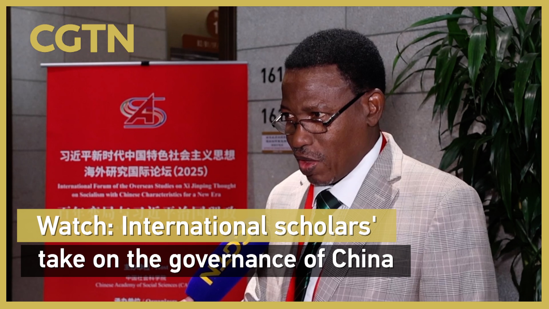 Watch: International scholars' take on the governance of China