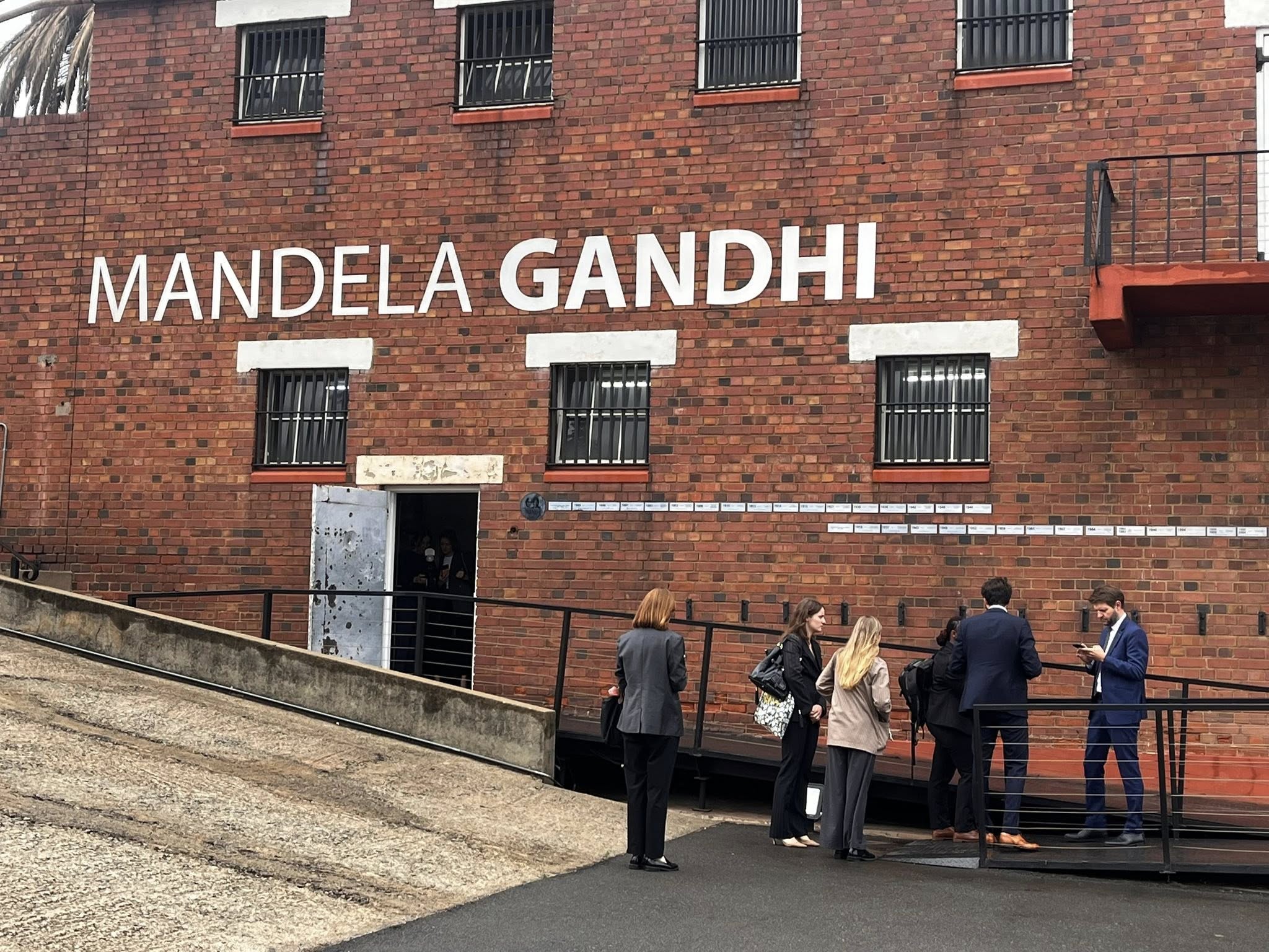 Constitution Hill is a former prison that housed many of South Africa's freedom fighters. /@ConstitutionHill