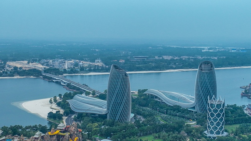 Live: Graceful landscapes of Ocean Flower Island in Danzhou, Hainan
