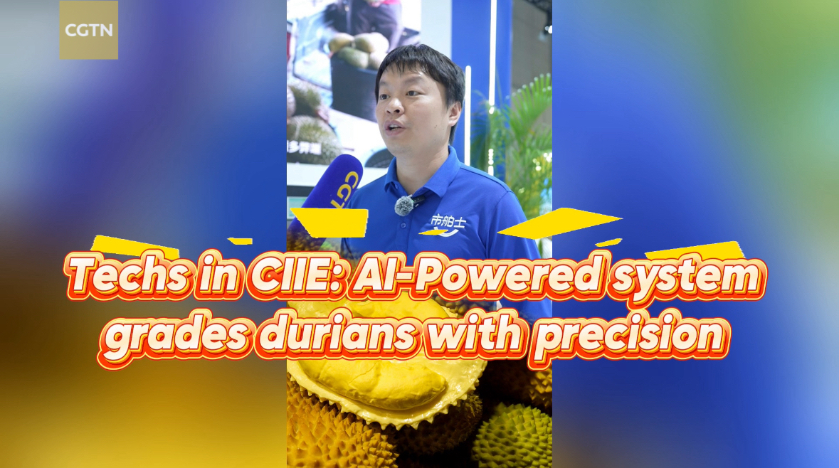 Techs in CIIE: AI-Powered system grades durians with precision 