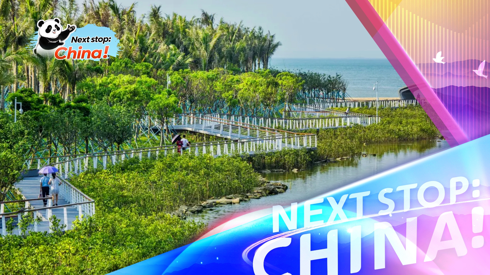 Wuyuanhe Wetland Park, a natural oxygen bar in Haikou