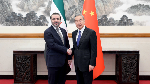 Chinese FM holds talks with Syrian counterpart
