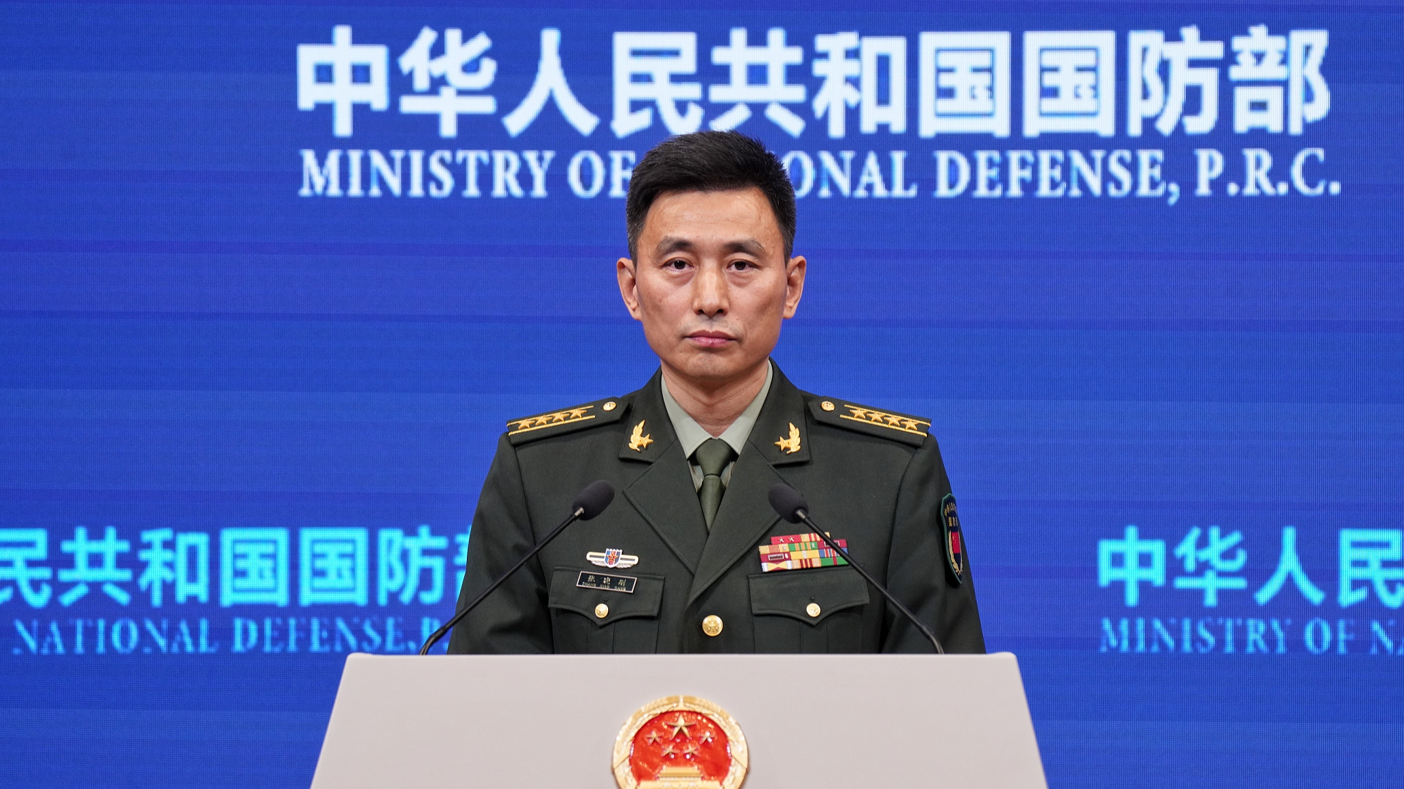 Chinese defense ministry slams U.S. arms sales to Taiwan region