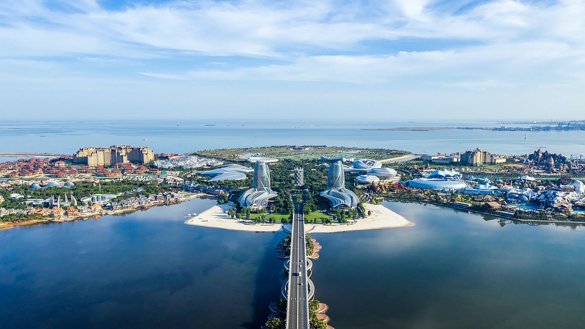 Live: Graceful landscapes of Ocean Flower Island in Danzhou, Hainan