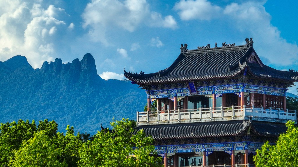 Scenery of Baoting Li and Miao Autonomous County, Hainan is pictured on July 16, 2025. /VCG