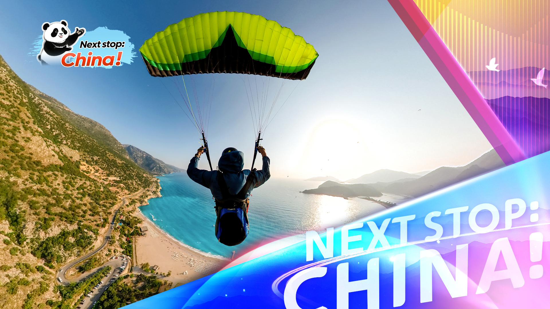 Soar above it all: Paraglide over Qingshui Bay in Lingshui