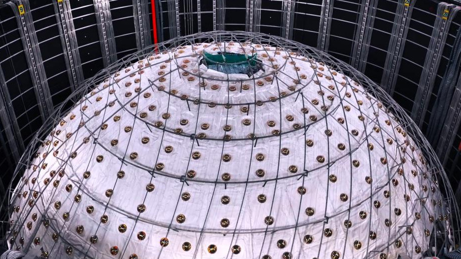 The JUNO is located 700 meters underground in south China's Guangdong Province. /China Media Group