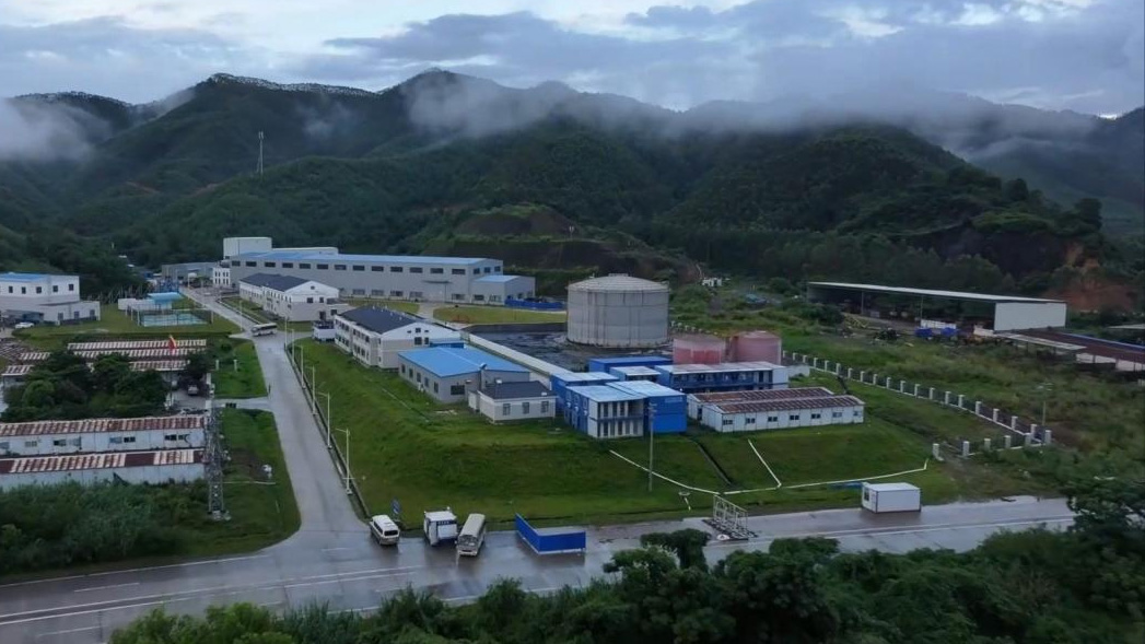 The surface facilities of the JUNO in south China's Guangdong Province. /China Media Group