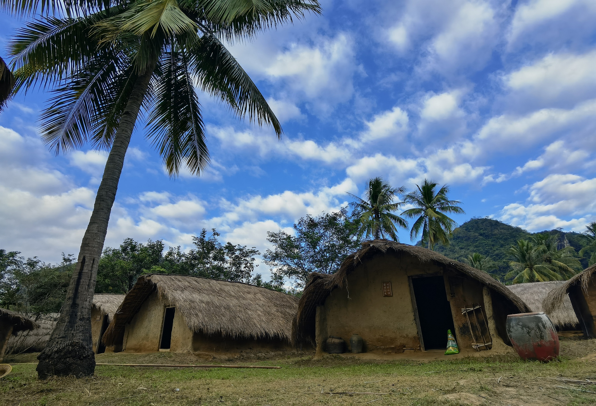 A view of Baicha boat houses in Dongfang City, Hainan Province, China, December 16, 2020. /CFP