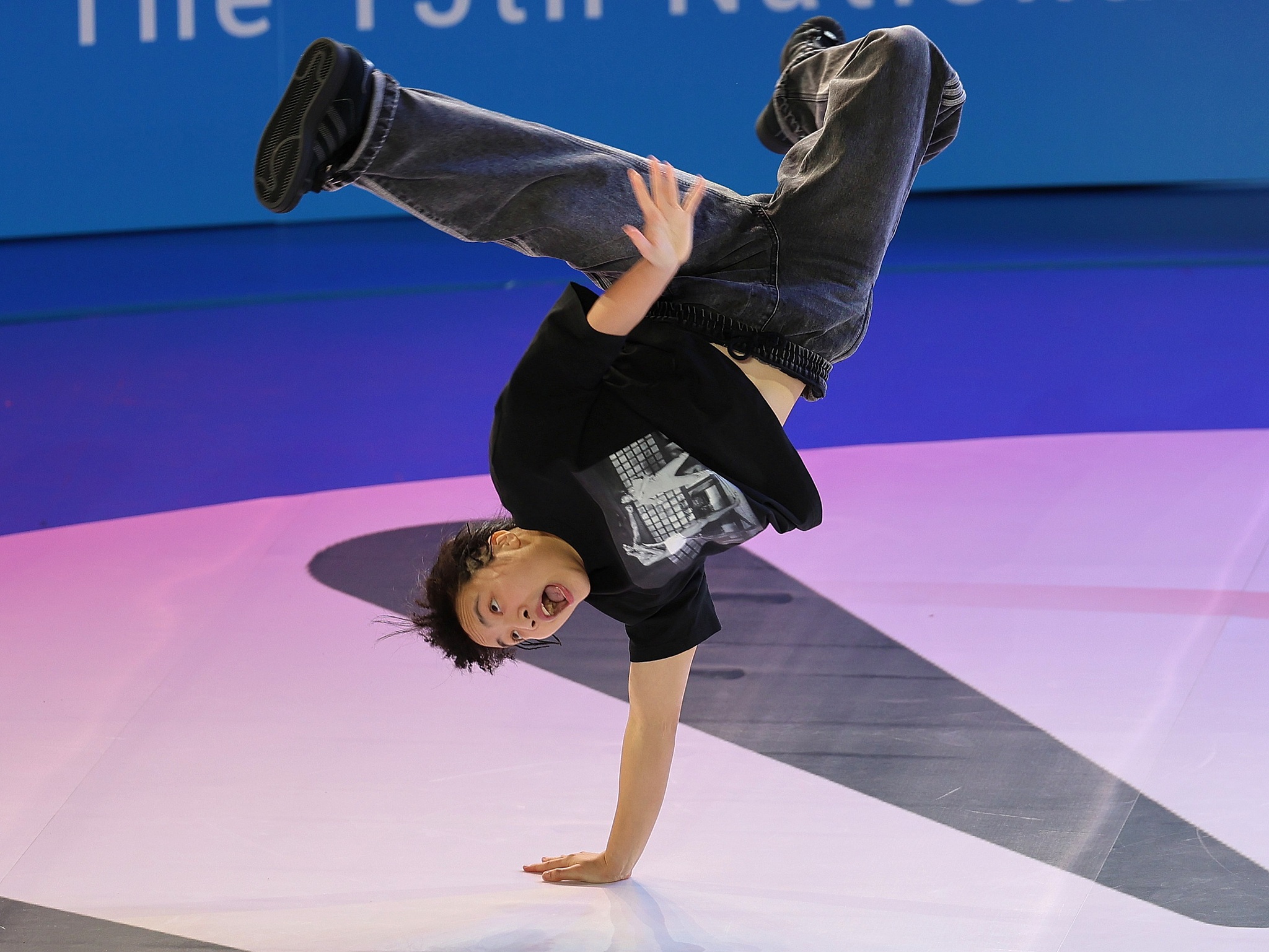 Gold medalist Liu Qingyi (