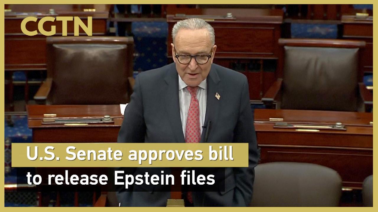 U.S. Senate approves bill to release Epstein files