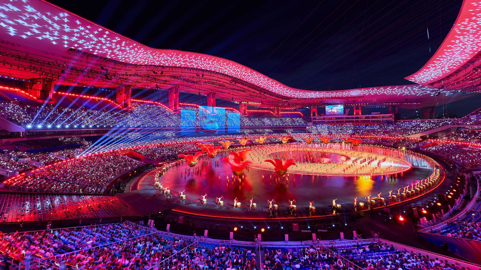 The opening ceremony of the 2025 National Games in Guangzhou, Guangdong Province, China, November 9, 2025./CFP