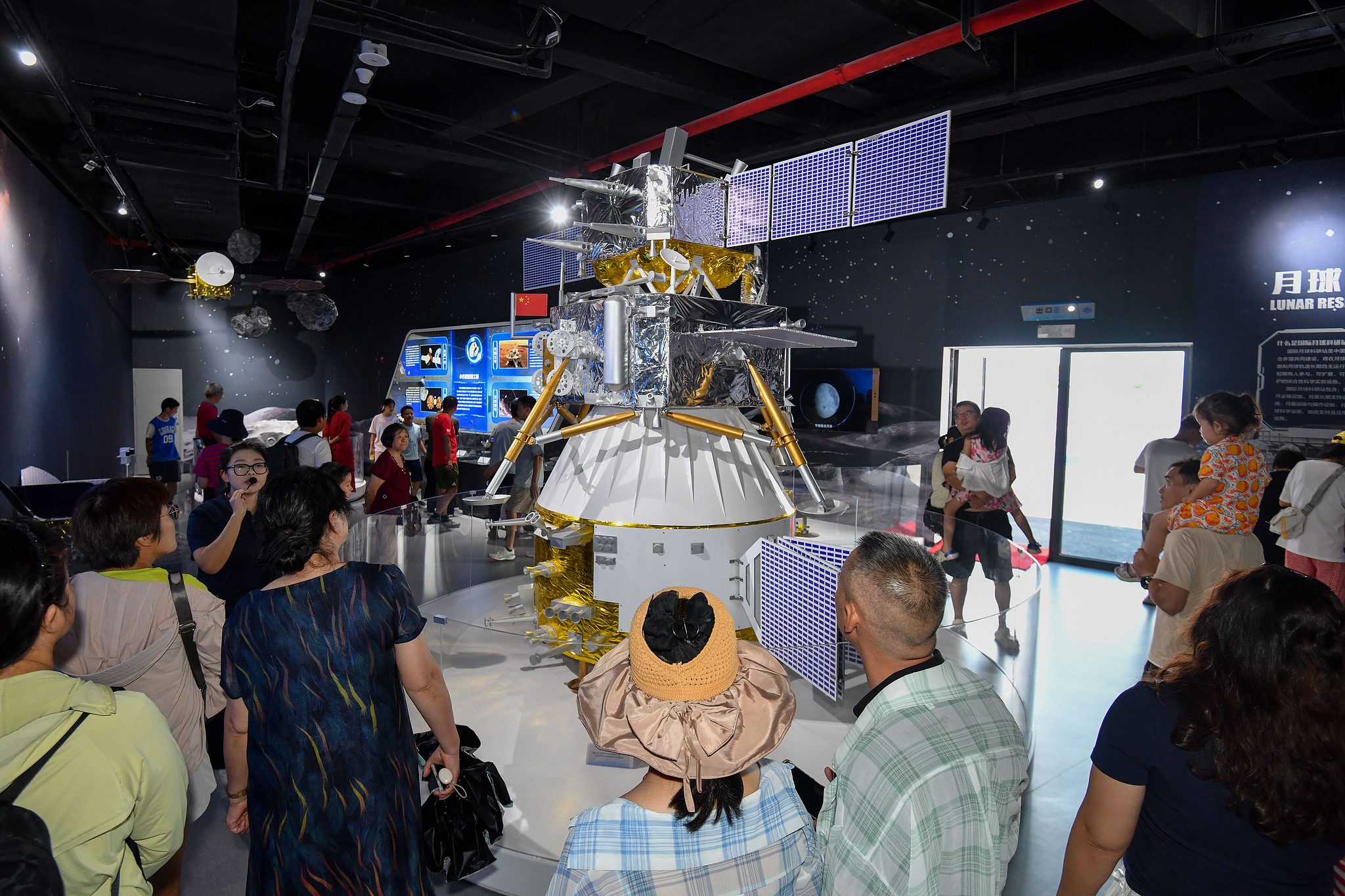 People visit Wenchang Aerospace Science Center in Wenchang City, Hainan Province, China, October 3, 2025. /CFP