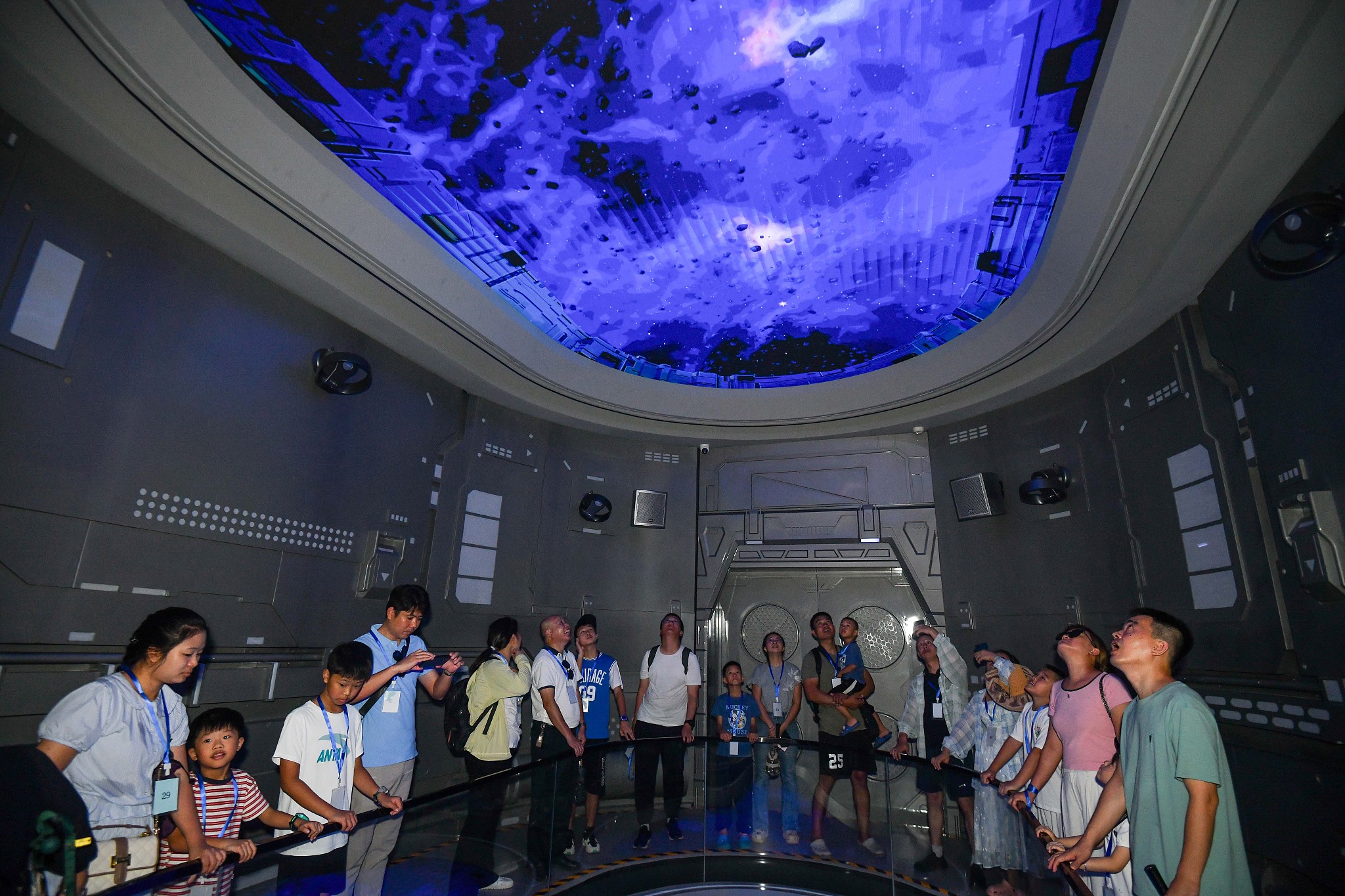 People visit Wenchang Aerospace Science Center in Wenchang City, Hainan Province, China, October 3, 2025. /CFP