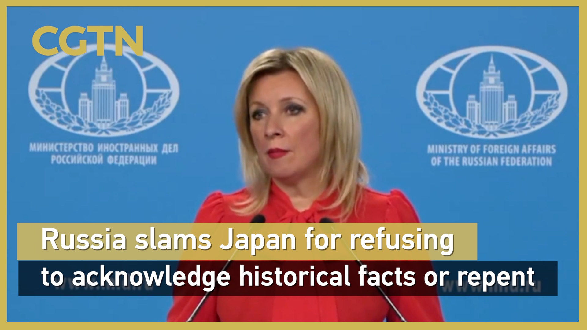 Russia slams Japan for refusing to acknowledge historical facts or repent