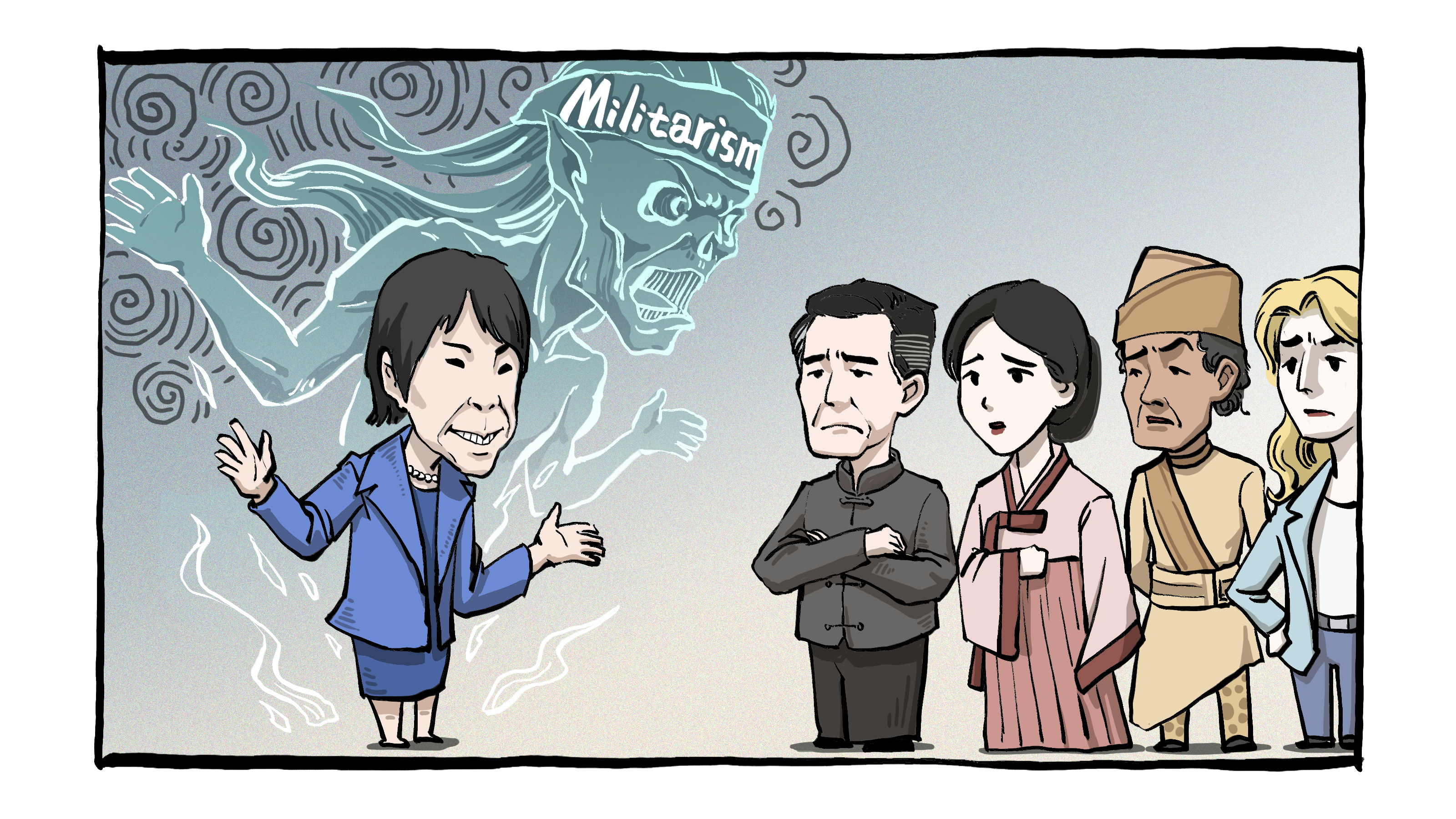 The lingering ghost of militarism