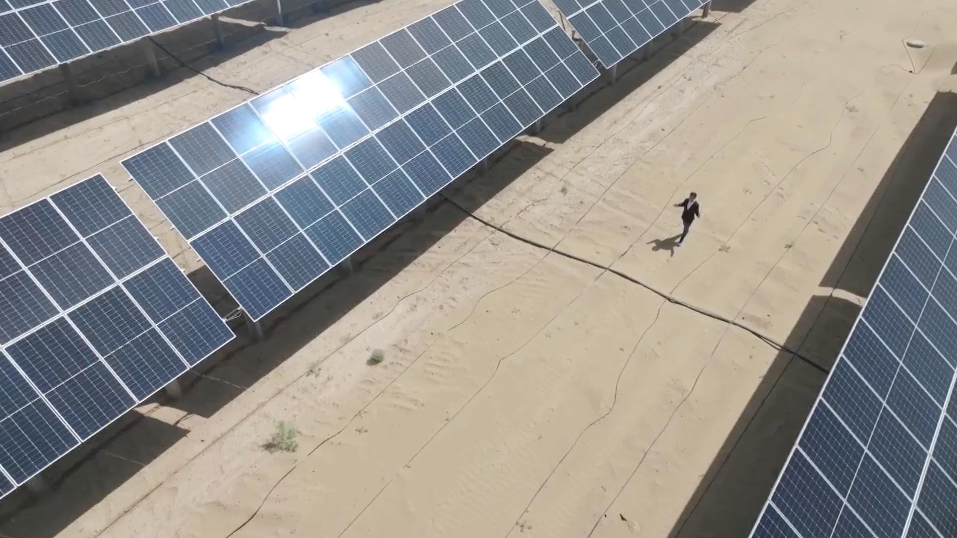China's Solar Great Wall: Turning desert into green powerhouse