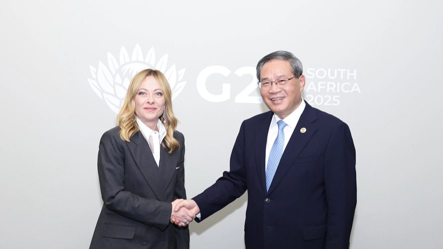 Chinese premier pledges to promote two-way opening up with Italy