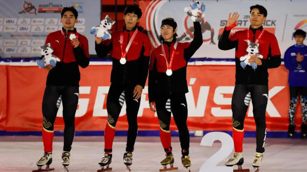 Lin, Sun, Liu brothers power China to men's relay silver at World Tour