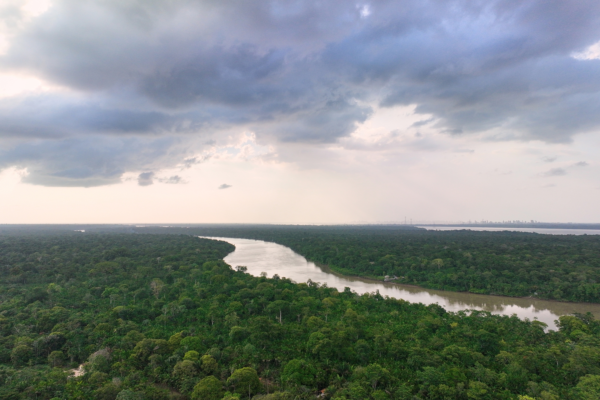 The Guama River in Itacoa Miri, Brazil, November 18, 2025. /VCG