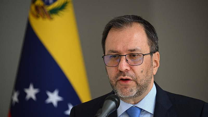 A file photo of Venezuelan Foreign Minister Yvan Gil. /VCG