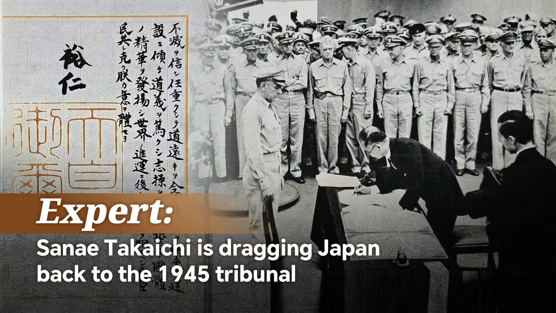 Expert: Sanae Takaichi is dragging Japan back to the 1945 tribunal