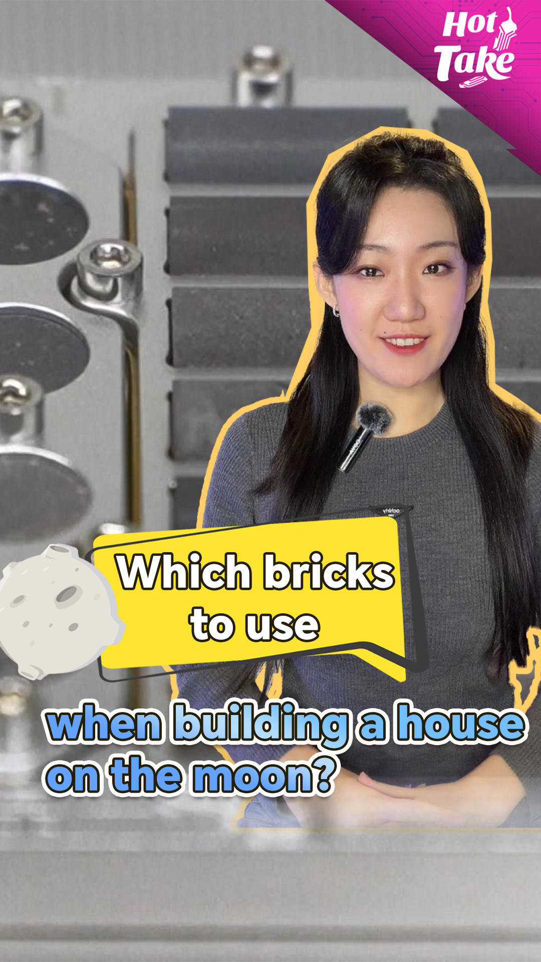 Hot Take: Which bricks to use when building a house on the moon?