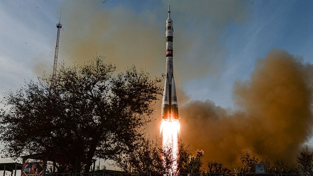 Russia launches Soyuz MS-28 with three astronauts to ISS