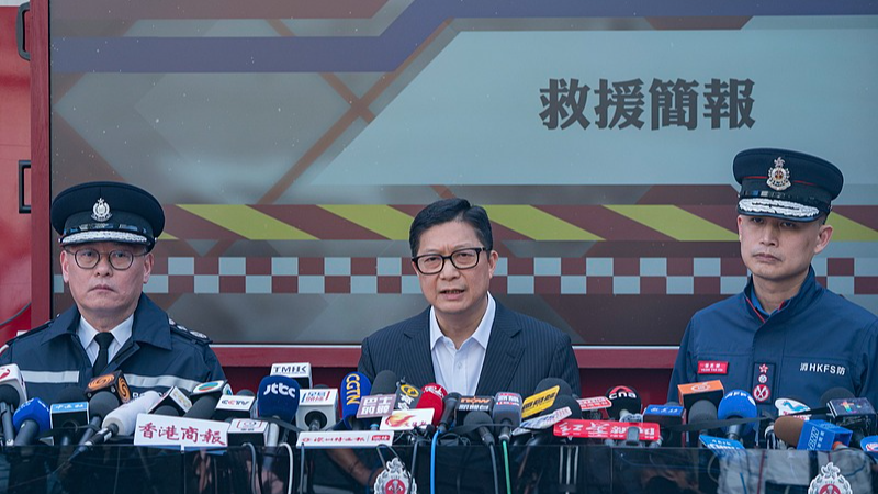 Firefighting, rescue operations in HK residential area fire completed